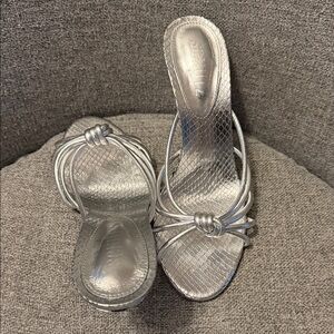 SCHUTZ Silver Heels